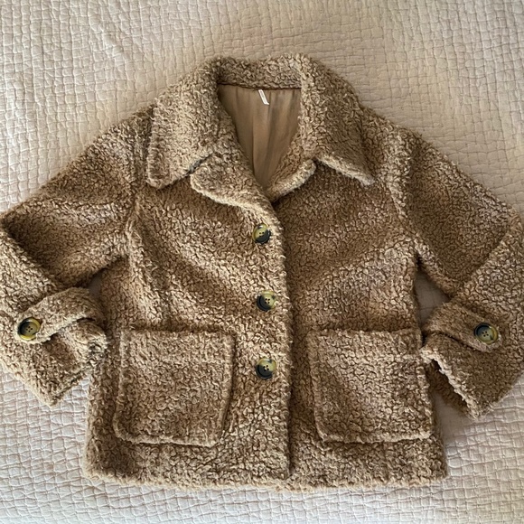 Free people Teddy Jacket - Picture 1 of 12